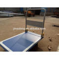 wholesale High quality folding carts flat wagon vehicle platform hand truck troley